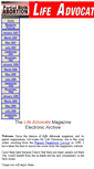 Mobile Screenshot of lifeadvocate.org